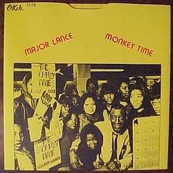 Major Lance (re 45 empty picture cover) Okeh 7175 Monkey Time  