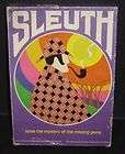 SLEUTH 1981 Leisure Time Game Avalon Hill find the missing gem mystery 