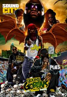 Lil Wayne Rick Ross Plies VIDS  Goons & Goblins DVD/CD  