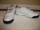 mens worn white Reebok S.CARTER tennis shoes size 13