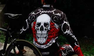 2012 SOBIKE Cycling Fleece Thermal Long Jersey Satan  