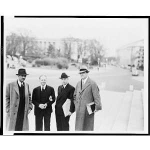   Hastie, Walter White, Raymond McKeough,J Gavagan 1937