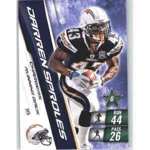  Panini Adrenalyn XL NFL Football Trading Card # 315 Darren Sproles 