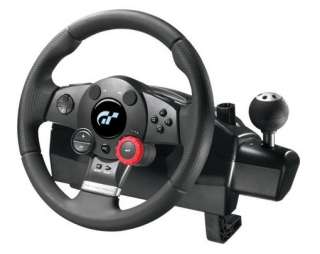 Logitech Driving Force GT Racing Wheel Pedals PS2/ PS3 00097855051851 