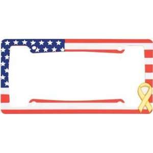  Support Our Troops License Plate Frames Automotive
