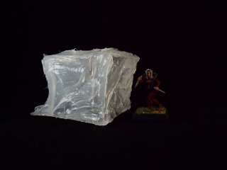 Gelatinous Cube Ooze Monster d&d pathfinder painted Miniature water 