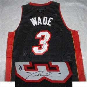   Dwyane Wade Jersey   Black #3   Autographed NBA Jerseys Everything