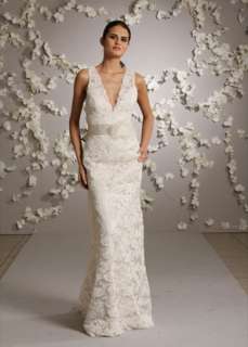 line Lace Wedding Dress jim 8011 mdl# hjelm  