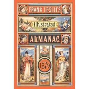  Frank Leslies Illustrated Almanac The Arts, 1879   16x24 