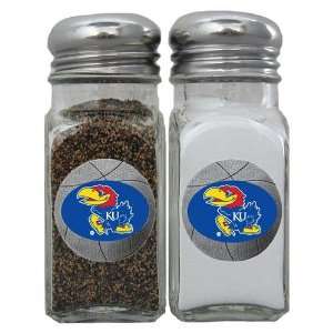  Kansas Jayhawks NCAA Basketball Salt/Pepper Shaker Set 