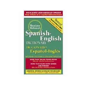  Merriam Webster Hardback  Spanish English Dictionary 