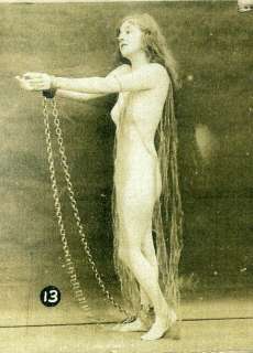 Set 15 Risque Stereoviews LADY IN CHAINS The Beauty Slave Used in 