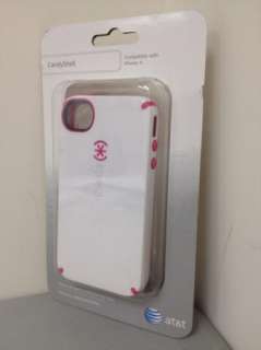 NEW IPHONE 4 4S SPECK CANDYSHELL RASPBERRY TRUFFLE CASE COVER  