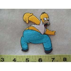  Homer Simpson Kiss My Butt Patch 