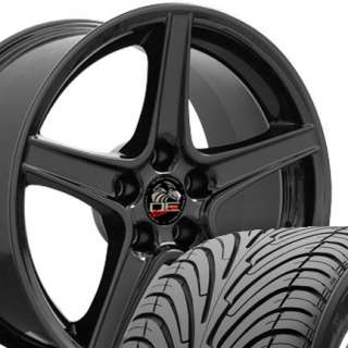 18 Rim Fits Mustang® Saleen Wheels Black 9 / 10  