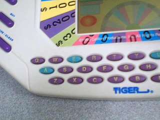   PRODUCTIONS, INC TIGER ELECTRONICS WHEEL OF FORTUNE LCD HAND HELD