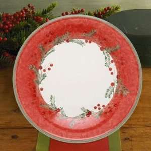  Holiday Wreath Dinner Plate