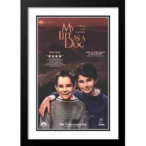  My Life as a Dog 32x45 Framed and Double Matted Movie 