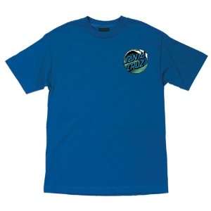    Santa Cruz T Shirts Wave Dot   Royal Blue