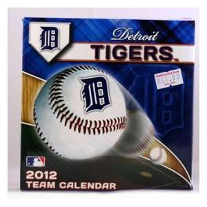  Detroit Tigers 2012 Box Calendar w/ Stand