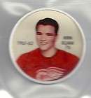 NORM ULLMAN 1961 62 Salada / Shirriff Coin #76 Hockey E