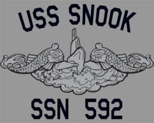 US Navy USS Snook SSN 592 Submarine T Shirt  