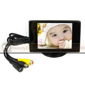 Mini High Resolution 3.5 LCD Monitor for video Camera  