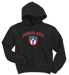 Puerto Rico Rican Flag shirt Hoodie Hooded Sweatshirt  