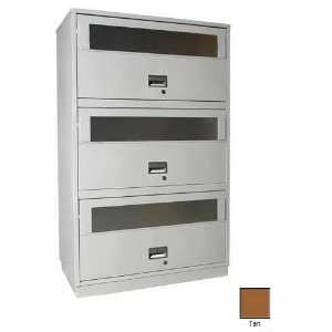  SentrySafe 1HD362 T 36 in. 3 Drawer Insulated Lateral File 