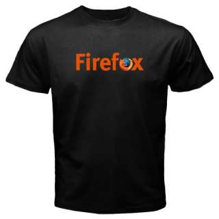 NEW HOT Mozilla Firefox T Shirt Size S M L XL 2XL 3XL  