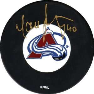   Svatos Colorado Avalanche Autographed Hockey Puck