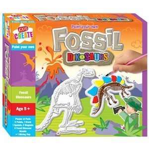 Make & Paint Your Own Fossil Dinosaurs