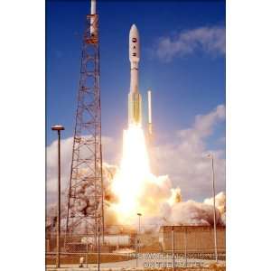  Atlas V Rocket Carrying New Horizons Spaceprobe   24x36 