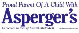 Autism Awareness Bumper Sticker measuring 8.5 x 3.5