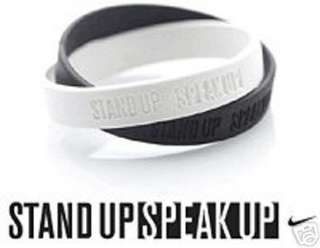 ORIGINAL NIKE Bracelet  STAND UP SPEAK UP Anti Racism  