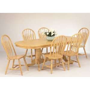 Light Oak Dining Room Furniture Set