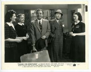 Movie Still~Jack Haley/Jack Oakie~Thanks For Everything (1938 