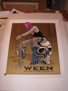 WEEN ST PETERSBURG FL JUSTIN HAMPTON AP SET POSTERS  