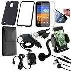 9in1 Accessory Bundle Black Hard Case LCD Charger For S