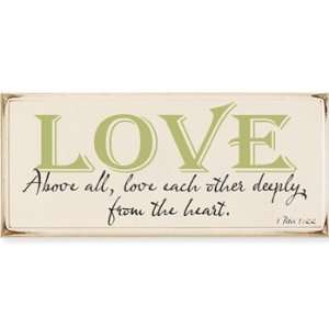 Love Wooden Sign 