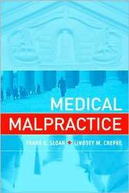 Medical Malpractice, (0262515164), Frank A. Sloan, Textbooks   Barnes 