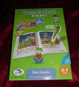 Leapfrog Tag Learn To Read Phonics Book Series Set Short Vowels  
