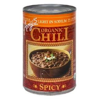   Light in Sodium Organic Spicy Chili, 14.7 Ounce Cans (Pack of 12