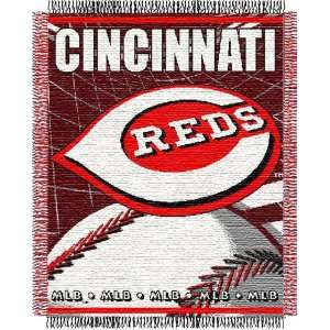 Cincinnati Reds Woven MLB Throw   48 x 60