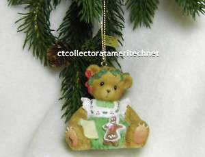 Cherished Teddies Ornament 2007 Gingerbread Abbey Press  