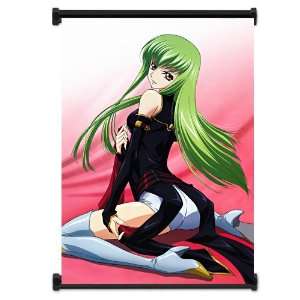 Code Geass Lelouch of the Rebellion Anime Sexy C.C. Fabric Wall 