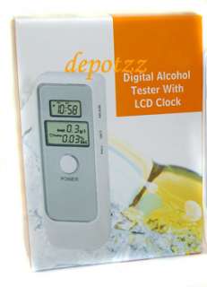 Alcotest Alcohol Breath Tester Digital Breathalyser Y68  