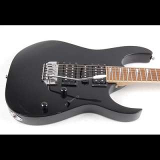   String Electric Guitar   Black w/ Whammy Bar & Gig Bag NICE  