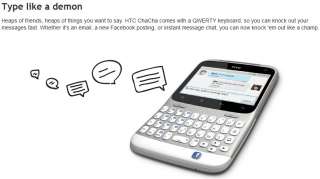 HTC ChaCha A810e Unlocked 3G WiFi Android GPS QWERTY Phone  