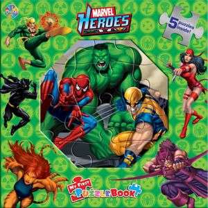   Marvel Heroes My First Puzzle Book by Phidal 